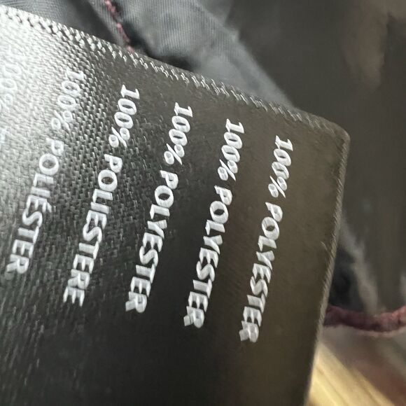 Urban Outfitters Womens Pants Cassidy Burgundy Ribbed Velvet Kick Flare  Size 6 - Picture 13 of 13